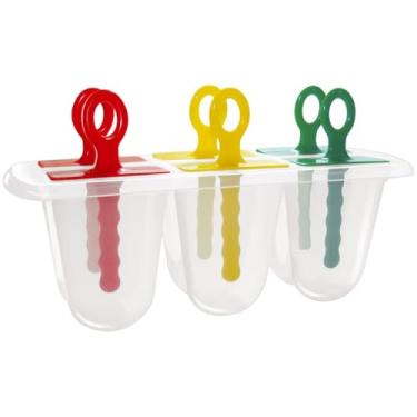 Imagem de Forma De Sorvete Picolé Com Sorvetinho Pratico E Divertido Colorido Forminha de Sorvete Criança (Tradicional)