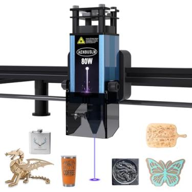 Imagem de AENBUSLM Módulo a laser de 80 W com assistência de ar, potência de saída de 10 W, foco fixo, FAC integrado, ponto comprimido duplo ultrafino, entalhe CNC mestre a laser DIY para máquina de gravação a