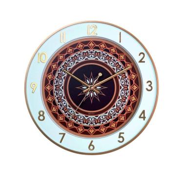 Imagem de Relógio De Parede Dourado Herweg 6874