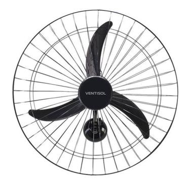 Imagem de Ventilador De Parede Ventisol New Premium 60cm Preto 127v