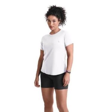 Imagem de Camiseta Lupo Poliamida Básica Feminina - Branca-Feminino