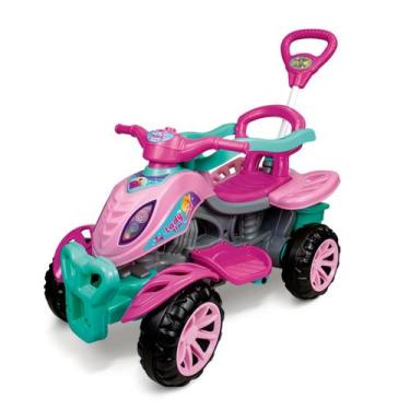 Imagem de Quadriciclo Infantil Lady Star 2 em 1 Passeio e Pedal Maral