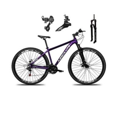 Imagem de Bicicleta Aro 29 Absolute Nero 5 Câmbios Shimano 24v Garfo com Trava n