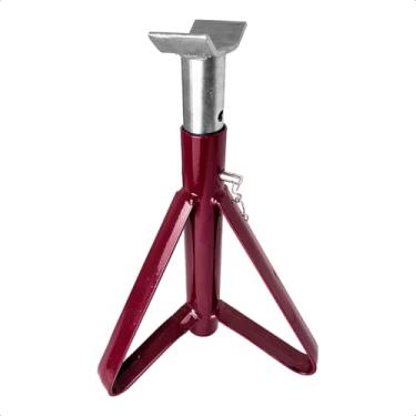 Imagem de Cavalete Ajustável para Veículos Leves 2 Toneladas com Altura Regulável de 320 a 500 mm em Aço Reforçado