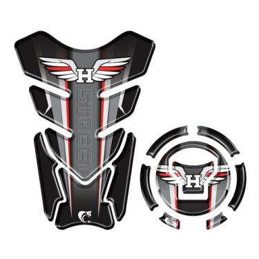 Imagem de Kit Protetor Tanque Adesivo Moto Honda CG ano Acima 2018 - Teu Adesivo