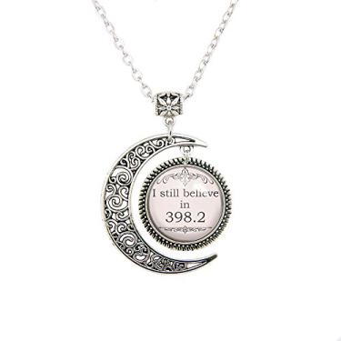 Imagem de Linda temporada DIY I Still Believe in 398.2 Pingente de Conto de Fadas Joias I Still Believe In 398.2 Colar Livro Colar 22, Vidro