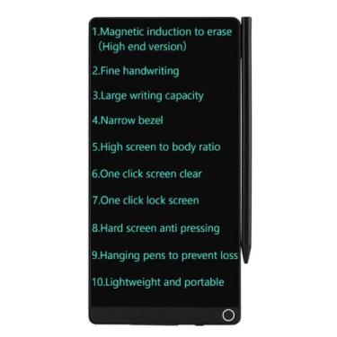 Imagem de Tablet de escrita LCD Amoretti Sonnet de 6,5 polegadas com suporte par