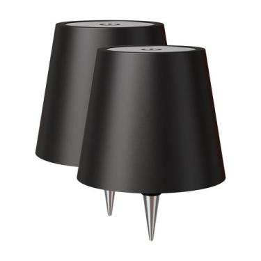 Imagem de Lâmpada de garrafa LED sem fio nulmvic, pacote com 2, 3 cores, escurec