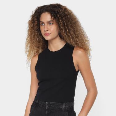 Imagem de Regata Cropped Hering Casual Feminina-Feminino