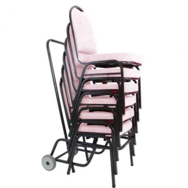 Imagem de 06 Cadeiras Para Hotel E Auditório Linha Hotel Rosa