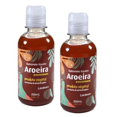 Imagem de Kit com 2 - Sabonete Líquido intimo de Aroeira Laclean 200mL – Produto Vegetal com Extrato Natural, Higienização Suave e Frescor Diário