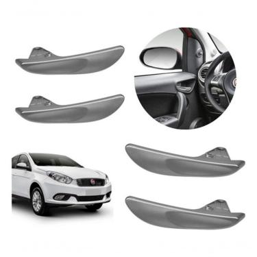 Imagem de Gatilho Puxador Maçaneta Interna Grand Siena Após 12 4 Peças - Un / 4 [f103]