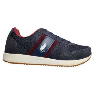 Imagem de Tênis Masculino Casual Polo Conforto Cadarços  L131