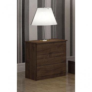 Imagem de Mesa De Cabeceira Com 3 Gavetas - 028 -canion - Star Móveis