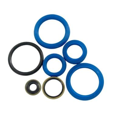 Imagem de YWMJZEU Kit de Vedação de óleo Hidráulico para Empilhadeira, Vedação Mecânica, Reparo Estável, Acessórios Robustos, Peças de Cilindro de Empilhadeira, Vedação, 2T