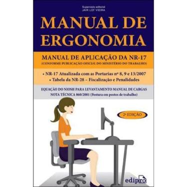 Imagem de Manual De Ergonomia: Manual De Aplicação Da Nr-17