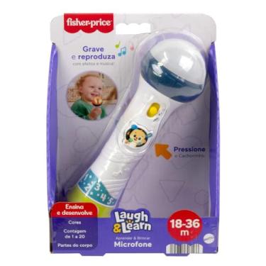 Imagem de Fisher-Price, Brinquedo para Bebês Microfone para crianças a partir de 18 meses