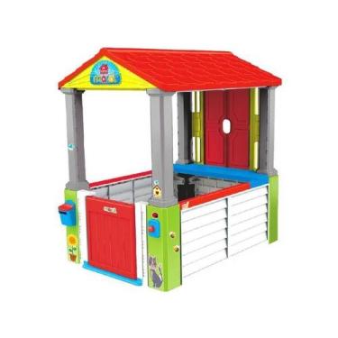 Imagem de Casinha Infantil Para Brincar Com Campainha Porta E Janelas - Maral