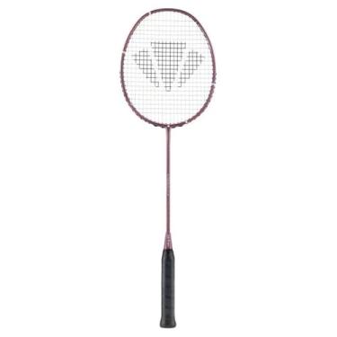 Imagem de CARLTON Raquete de badminton AIREDGE Lite 78, roxo claro, pré-amarrado, aderência G5