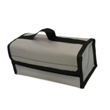 Imagem de Almencla Bolsa protetora para armazenamento de bateria, capa de transporte para power bank e aeromodelos, Xl