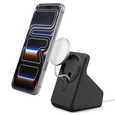 Imagem de Spigen Suporte MagFit projetado para carregador MagSafe (25W) 2024 suporte de capa - preto