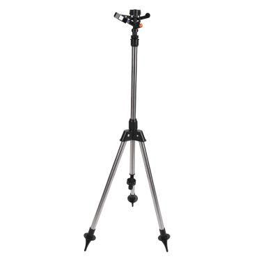 Imagem de Acouto Aspersor de Balancim de Rosca Macho G1/2 Com tripé - Kit de Irrigação de Gramado por Atomização Rega de Jardim Eficiente e Remoção de Poeira Em Canteiros de Obras, Portátil e Versátil