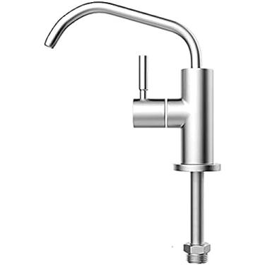 Imagem de Torneira de filtro de água potável torneira de pia de cozinha escovada 360 gira osmose reversa RO filtro de água potável torneira purificador de pia de cozinha - I, K