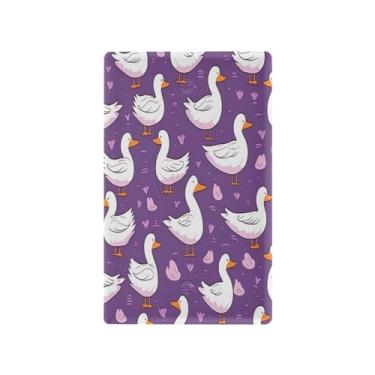 Imagem de Wassud Placa de cobertura de interruptor de luz de patos, 1 capa de tomada em branco placa de parede decorativa decoração de casa sala de estar quarto