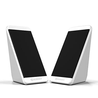 Imagem de Caixa de Som para Desktop Multimídia Subwoofer com Fio USB Efeito Estéreo Controle Independente PC Notebook Tablet