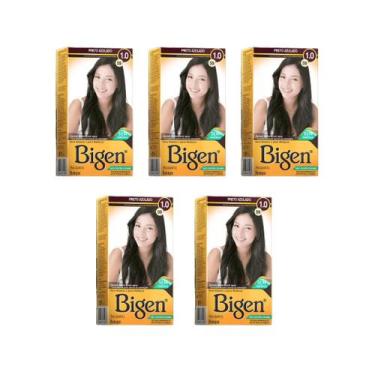 Imagem de Coloraçao Bigen 59 Preto ulado - Kit Com 5Un