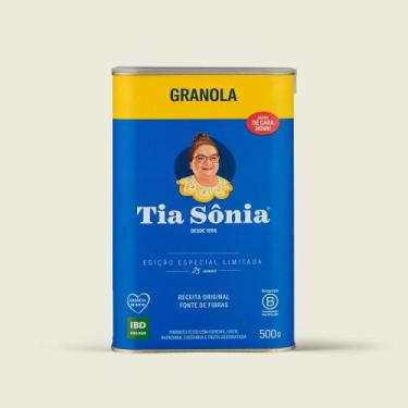 Imagem de Granola em Lata Tradicional Tia Sônia 500g