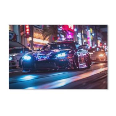 Imagem de HouLaiZhe R35 Jdm Modificação de carro pôsteres esportivos tela estética decoração de quarto pintura de parede impressões de sala de galeria decoração de parede para quarto sala de estar escritório 11