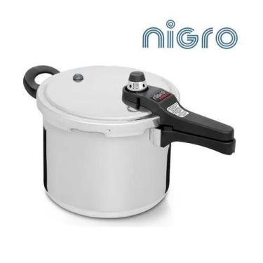 Imagem de Panela de Pressão Eterna 6 Litros Alumínio Fechamento Externo Polida N