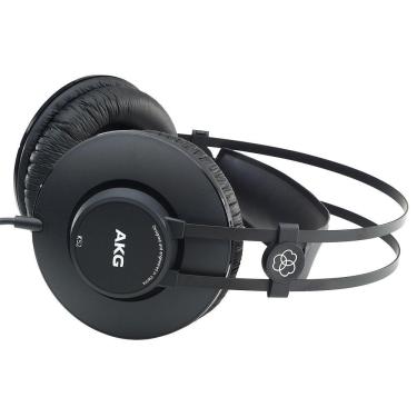Imagem de Fone De Ouvido Akg K52 Headphone Sistema Fechado Preto