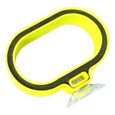 Imagem de Generic Alimentador flutuante para peixes, recipiente para ração, acessórios para aquário, ideal para tartarugas e camarões, Comprimento 4.8 Cm