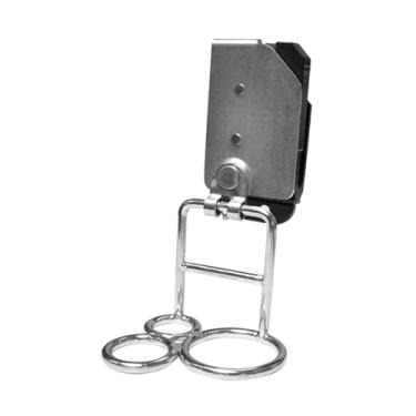 Imagem de Bothyi Suporte de cintura para ferramentas, em metal, multifuncional, com clipe para pendurar martelos, marretas, machados e chaves inglesas, Style B