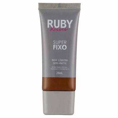 Imagem de Base Líquida Ruby Kisses Super Fixo 28ml, 347