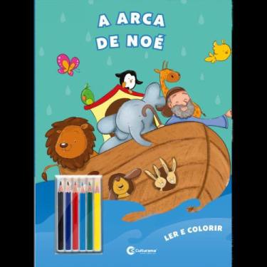 Imagem de Gigante ler e colorir com lápis - A arca de Noé -   - Culturama, 3