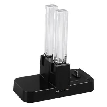 Imagem de Dpofirs Base de Carregamento de Controlador 4 Em 1 para Switch, Estação de Carregamento Rápido Com Indicadores LED, Carrega Simultaneamente 4 Controladores ou 2 + 1 Pro, Hub Tipo C para