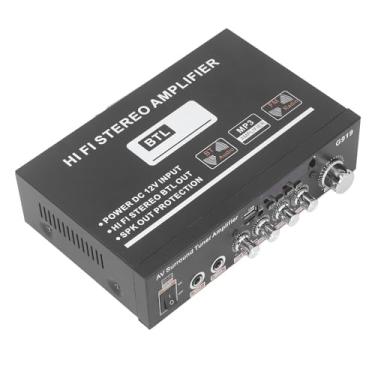 Imagem de Ymiko Amplificador de áudio HiFi, Amplificador de Som Estéreo Digital para Casa, Carro, Festa e Bar, Use Receptor de Música Compacto Sem Fio Com Graves Potentes