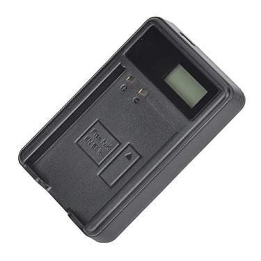 Imagem de GLOGLOW Carregador de Bateria e Controlador de Bateria para D800 D750 D7000, Display LCD, Slot único Portátil, Alimentado por USB, Preto SEIVI EN EL15 Câmera Nan