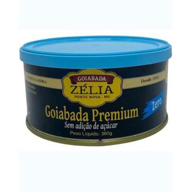 Imagem de Goiabada Zélia Premium Zero Açúcar Receita Caseira Lata 360g