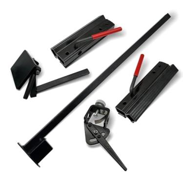 Imagem de UF-SHARP Gabarito de afiar ferramenta de torno para esmerilhadeiras de bancada de 15 cm e 20 cm, sistema de gabarito de moagem para cinzel, goiva de tigela, inclinação