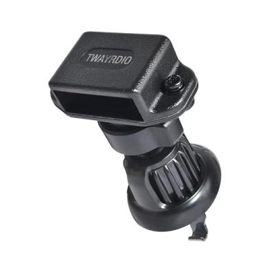 Imagem de TWAYRDIO Suporte de ventilação de carro para rádio portátil, suporte de carro para rádio bidirecional Baofeng Retevis Motorola Talkabout Yaesu Handheld Walkie Talkie