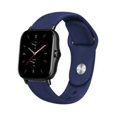 Imagem de Pulseira De Silicone Amazfit 22-20mm Para GTS 4/3/2/2e/GTS2 Mini/GTR 4