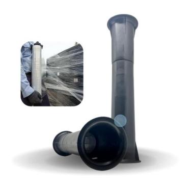 Imagem de Kit 3 Aplicador Manual Para Filmete Stretch Sem Tubete Preto - Embanet