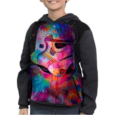 Imagem de Casaco Moletom Infantil Star Wars Império Galáctico, Preto, 2