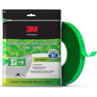 Imagem de Fita Dupla Face 3M Vhb Transparente 19X20 H0002317875