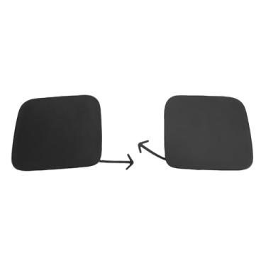 Imagem de aqxreight 2 Pçs Amortecedor Dianteiro Gancho de Reboque Capa, Amortecedor do Carro Reboque Gancho Olho Tampa Substituição Com Material Pp de Alta Resistência, para Tc 2011 2013