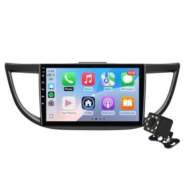 Imagem de Tela sensível ao toque IPS de 10,1 polegadas Android 14 estéreo para carro para Honda CR-V 2012-2016 com CarPlay sem fio e Android Auto 2 + rádio de 32 GB, compatível com GPS, WiFi, Bluetooth, rádio